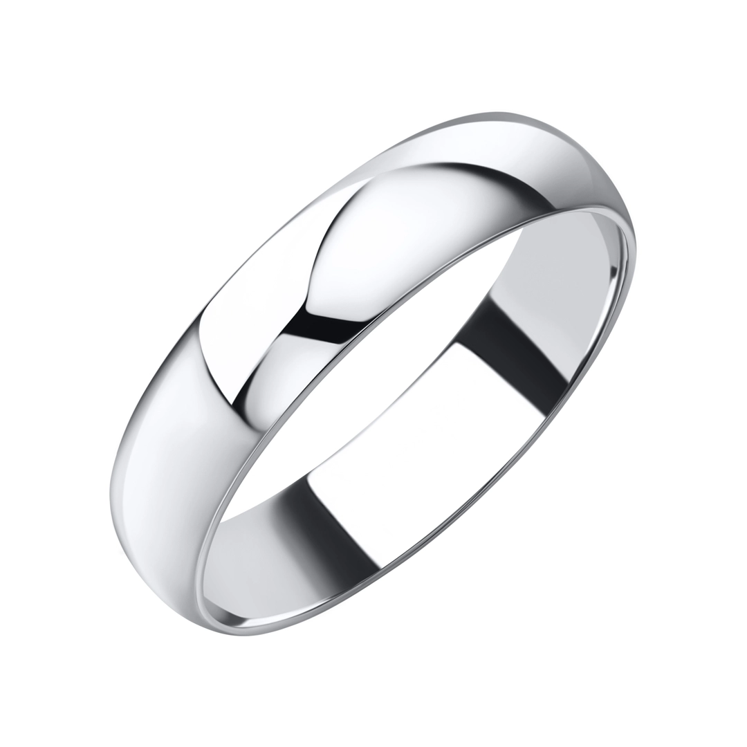 Обручальное кольцо женское, мужское, парное из платины 950 пробы